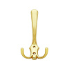Крючок мебельный SANBERG 3-х рожковый 5518/827А большой, золото купить в СОМ