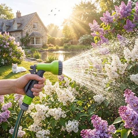 Душ-пистолет Урожайная сотка YM7210, 1 режим, верхний курок купить в СОМ