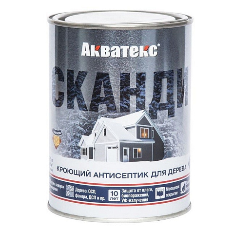 Антисептик кроющий Акватекс Сканди, имбирь, 0.75 л купить в СОМ