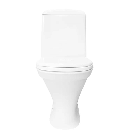 Унитаз-компакт Санита Аттика белый, арматура, сиденье купить в СОМ