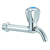 Кран водоразборный 1/2" удлиненный, хром купить в СОМ