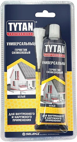 Герметик силиконовый Tytan Professional, универсальный, бесцветный, 85 мл купить в СОМ