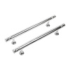 Ручка-скоба мебельная  StahlBuro AP2311-128 CP хром упак=2шт. купить в СОМ