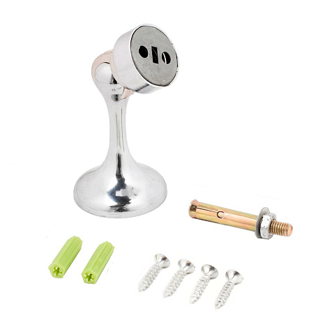 Ограничитель магнитный прямой Стандарт 102 CP хром купить в СОМ