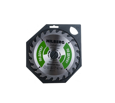 Диск пильный Hilberg Industrial, 185×20/16мм, 24T купить в СОМ