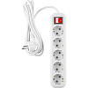 Удлинитель ОНЛАЙТ OPE-S-05-500-ESC-3x1  5 гн, 5 м, СЗ, с выключ, 16А IP20 белый купить в СОМ