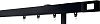 Наконечник Модерн черный квадро 2шт купить в СОМ