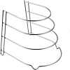 Подставка для сковородок 235х230х270мм купить в СОМ