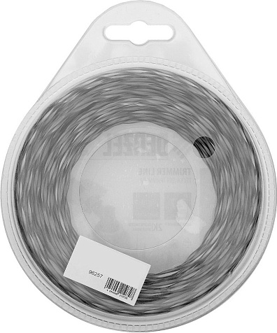 Леска для триммера Denzel Extra cord, 3.0 мм, 15 м, элипс купить в СОМ