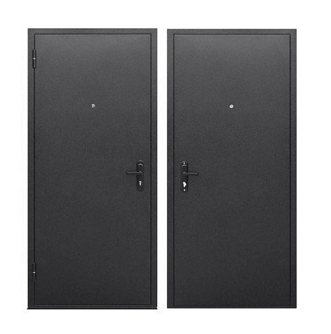 Дверь металлическая Стройгост 5 РФ Серебро металл/металл, левая 960х2050мм купить в СОМ
